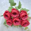 Simulation Flower Rose Bouquet For Event Decoration And Photography Prop