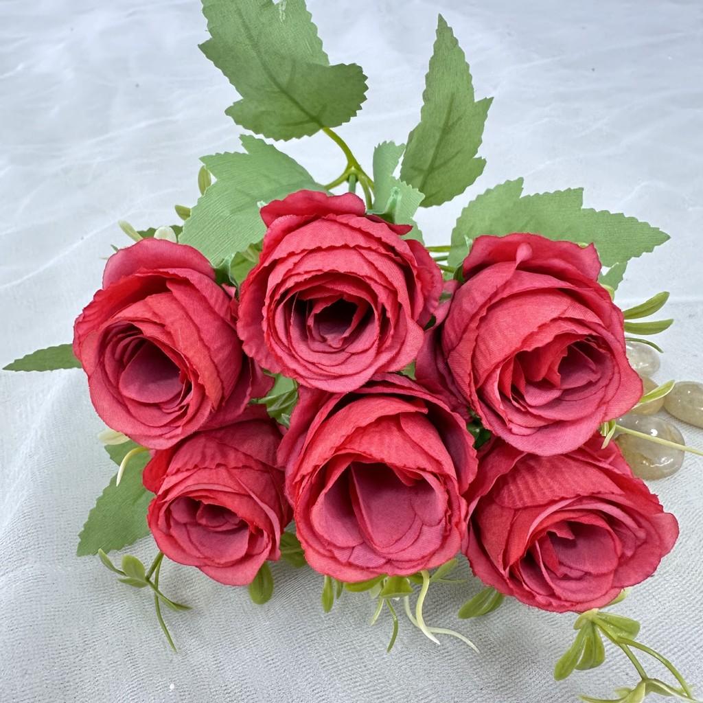Simulation Flower Rose Bouquet For Event Decoration And Photography Prop