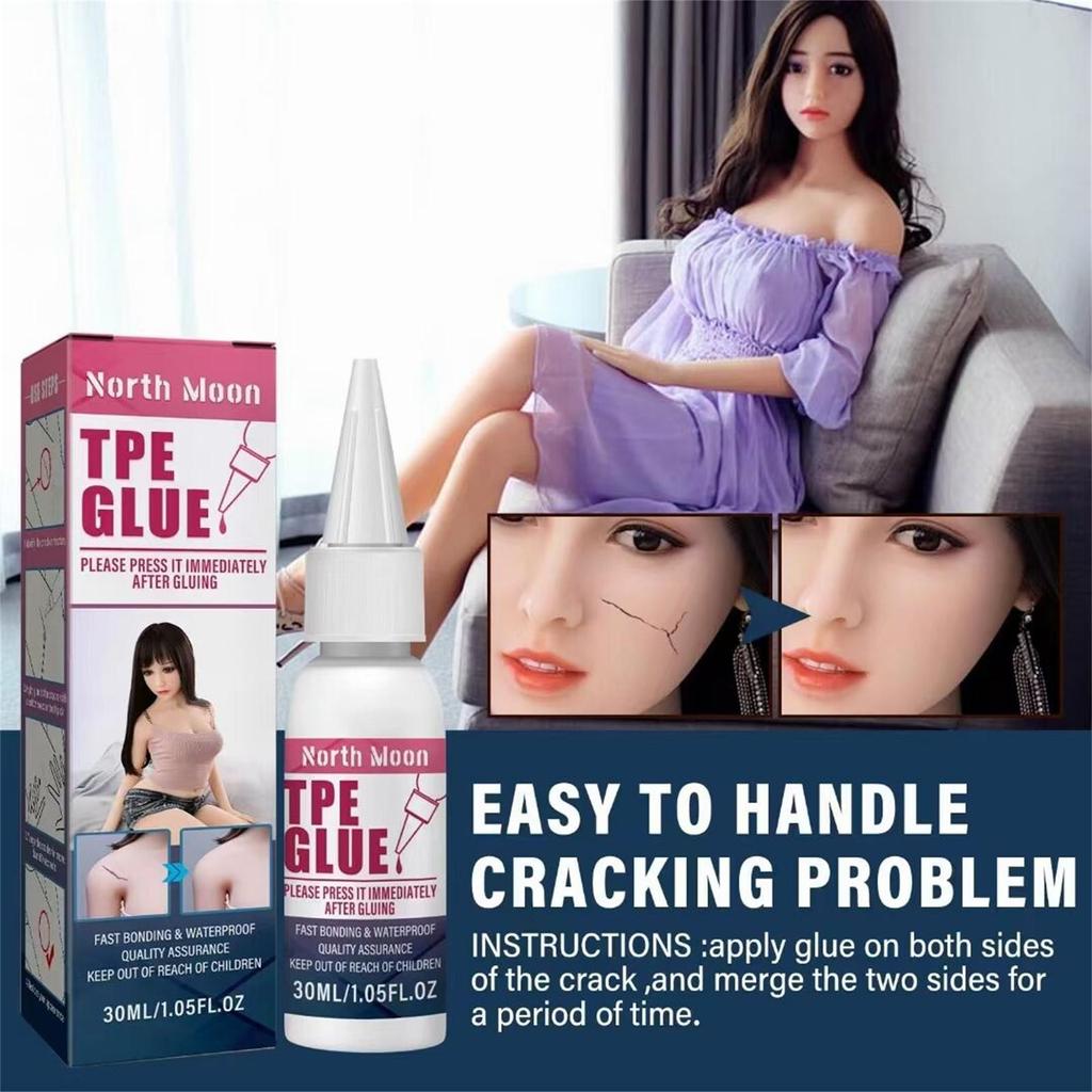 TPE Solvent-Glue For Silicone Doll TPE Tear Split Glue 30ml/Bottle