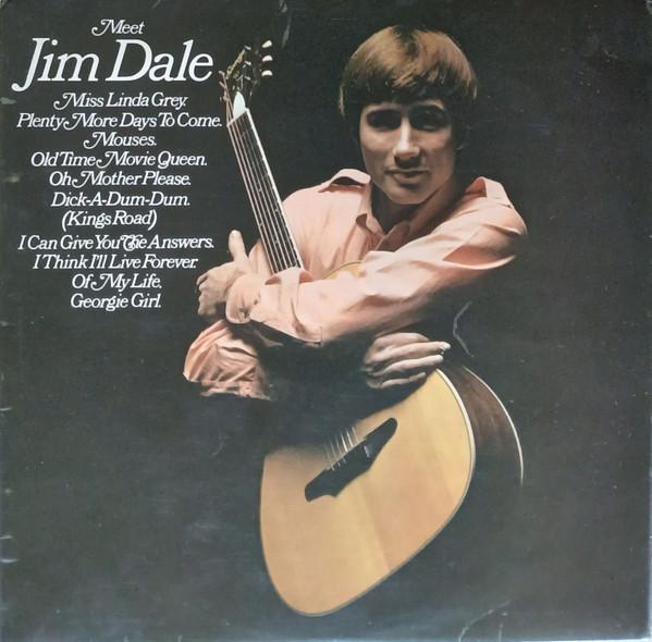 LP Пластинка ДЖИМ ДЕЙЛ - Познакомьтесь с Джимом Дейлом NSPL18289 Pye Records 1969 UK Рок Б/У