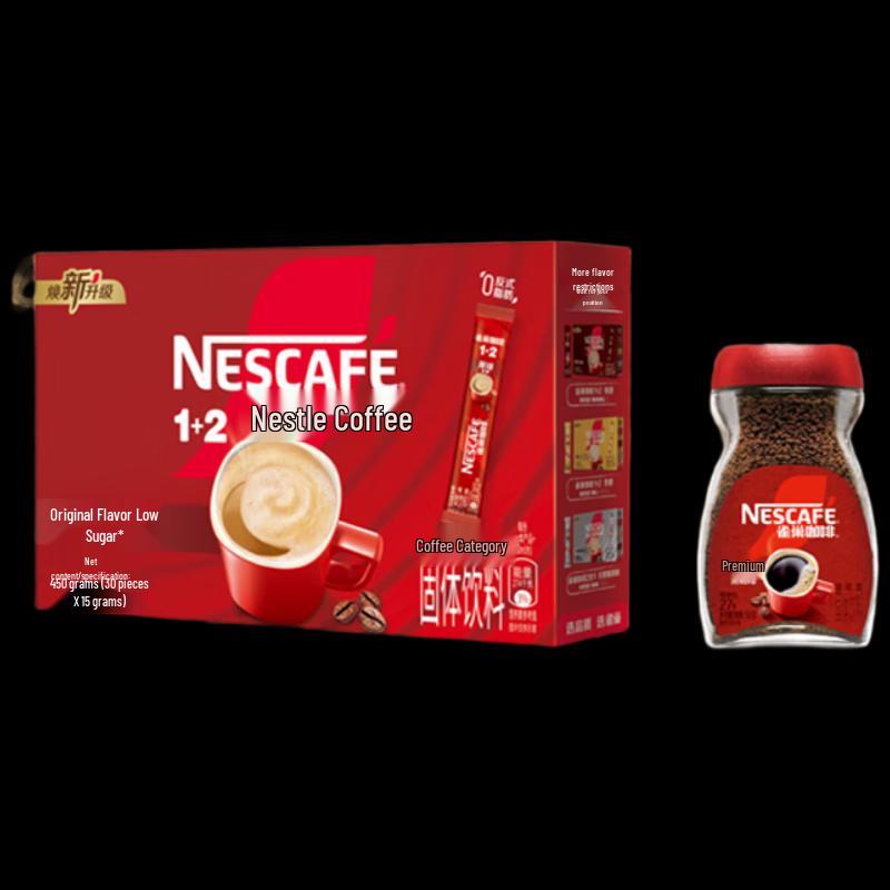 Набор стиков и порошка растворимого кофе Nestlé