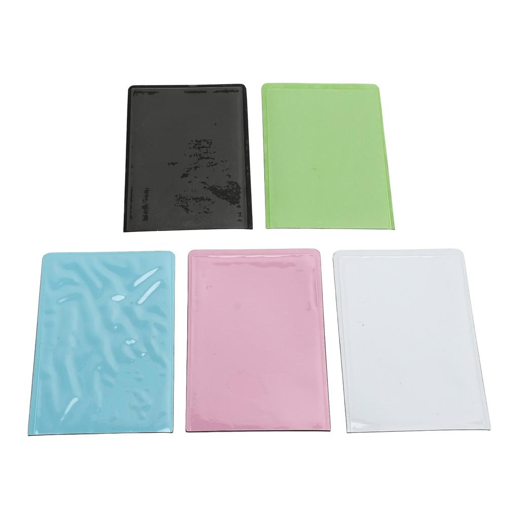 5PCS Magnetic Picture Frames PP 3 Inch Photo Sleeve Pocket Mini Magnetic Picture Holder for Home Refrigerator Decor
