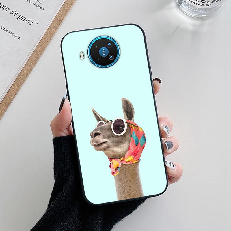 Для Nokia 8.3 5G Чехлы 5.4 Мягкий ТПУ Силикон Милый Задний Чехол для Nokia X10 X20 8.3 5.4 Чехол для Телефона Fundas Бампер Coque NokiaX10