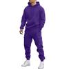 Men's Sweatshirt Suit Men's Solid Color Casual Sports Suit Sweatshirt Suit