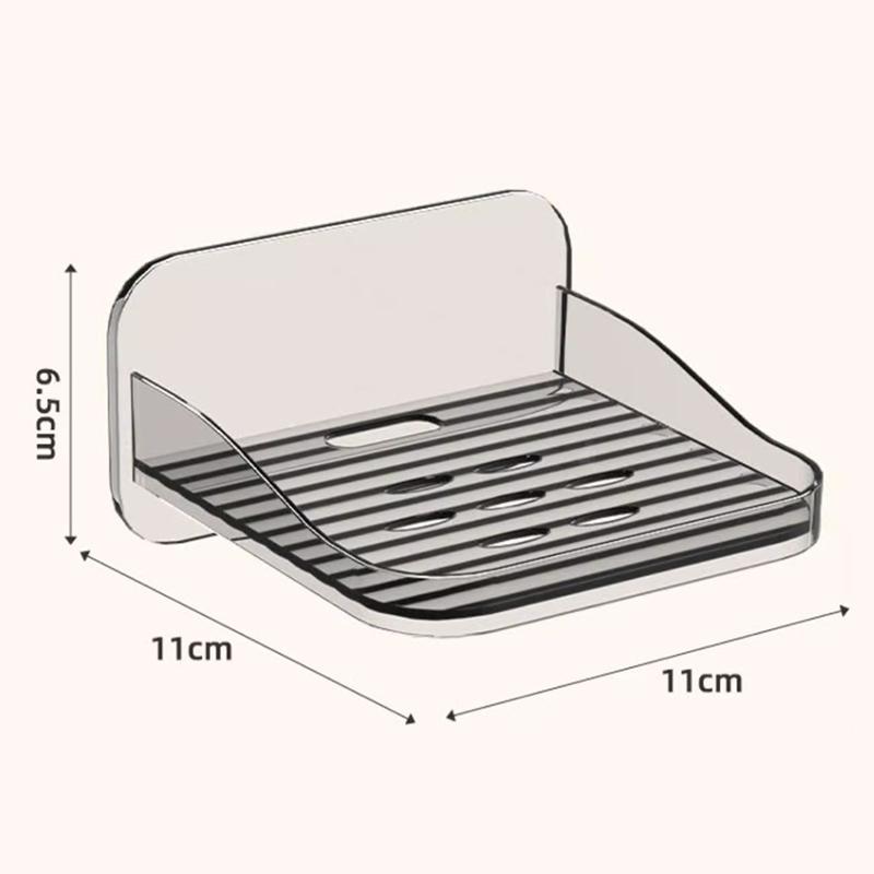 Навесные держатели для хранения Прозрачные акриловые настенные держатели для хранения для маршрутизатора, кронштейна проектора, настенной полки для камеры без отверстий