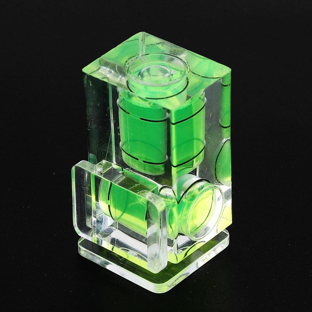 Пластиковый двухмерный маленький защитный чехол для горячего башмака с пузырьковым уровнем для универсальной зеркальной камеры