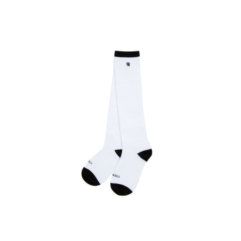 CDENOIRS ЖЕНСКИЕ ГОЛЬФЫ ДО КОЛЕНА (WHITE)