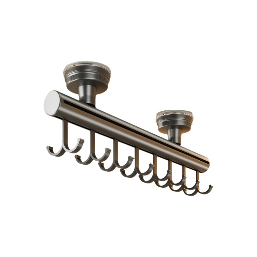 Экономичные раздвижные крючки для шкафа Съемная влагостойкая выдвижная вешалка для одежды Регулируемая стойка для шарфов и галстуков без сверления Спальня