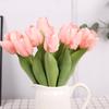 Yousheng Имитация тюльпана 37 см Искусственный тюльпан Искусственный шелк Поддельный тюльпан Цветок оптом для вазы Свадебный домашний декор Весенние вечеринки Подарок на День матери