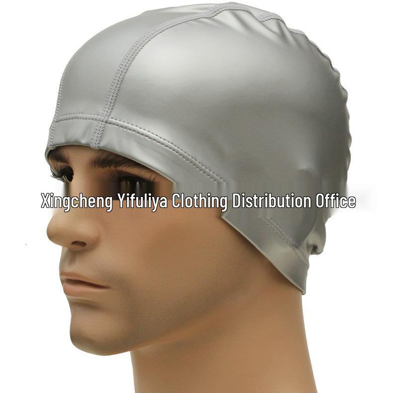 Настраиваемая мужская и женская шапочка для плавания с полиуретановым покрытием и защитой для ушей