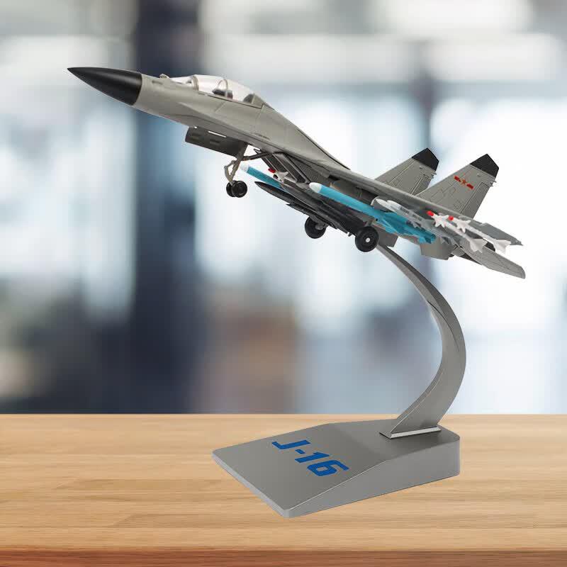 Модель истребителя J-16 из сплава
