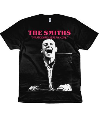 The Smiths - Strangways, Here We Come - 1987 - Органическая футболка - Черная и Розовая