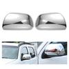 1Pair Chrome Rearview Mirror Lid Cover Trim For Toyota Sienna 2011-2020
