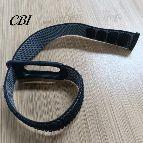 Дышащий спортивный ремешок для часов Google Fitbit Air, Сменный спортивный мягкий тканевый ремешок, Регулируемый противоскользящий плетеный браслет для фитнеса