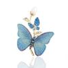 Exquisite Embroidery Butterfly Brooch Elegant Animal Corsage For Women Girls Suit Dress Pins Versatile Corsage Birthday Gifts