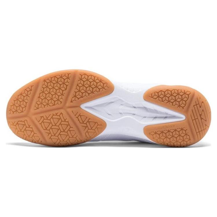 Li Ning CS6 Синтетическая кожа Нескользящие Устойчивые к истиранию Дышащие Низкие Бадминтонные кроссовки Унисекс Белый AYTS055-1