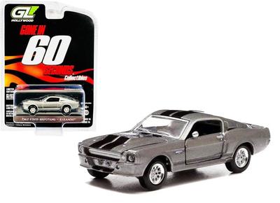 Greenlight 1/64 Ford Mustang Eleanor 1967 Серый "Угнать за 60 секунд" [Параллельный импорт]