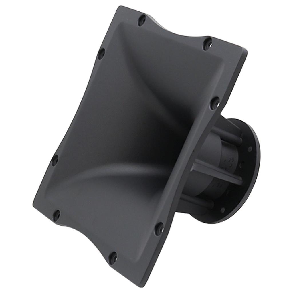 Recessed Edge Aluminum Speaker Horn, Audio RC 250x250mm, 100 Core, 50mm Throat