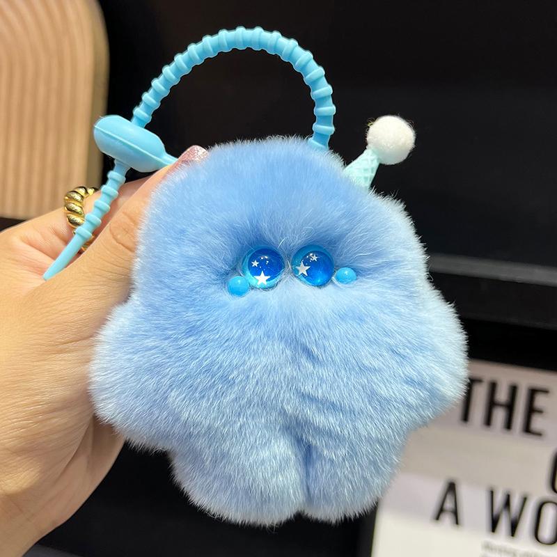 Cute Kawaii Trendy Plush Doll Pendant For Women Girls Car Keychain Creative Backpack Decoration Accessories Gifts