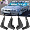 4Pcs Front Rear Mud Flaps Splash Guards Fender Mudguards for BMW 3 Series E46 1997-2006 Mudflaps 1998 1999 2000 01 02 03 04