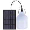 Monocrystalline Silicon Solar Panel LED Solar USB Rechargeable Light Kit for Indoor and Outdoor Hiking Camping Fishing