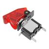 Auto Car Boat Illuminated Led Toggle Switch With Safety Aircraft Flip Up Cover Guard Blue Cover for Racing Automotive