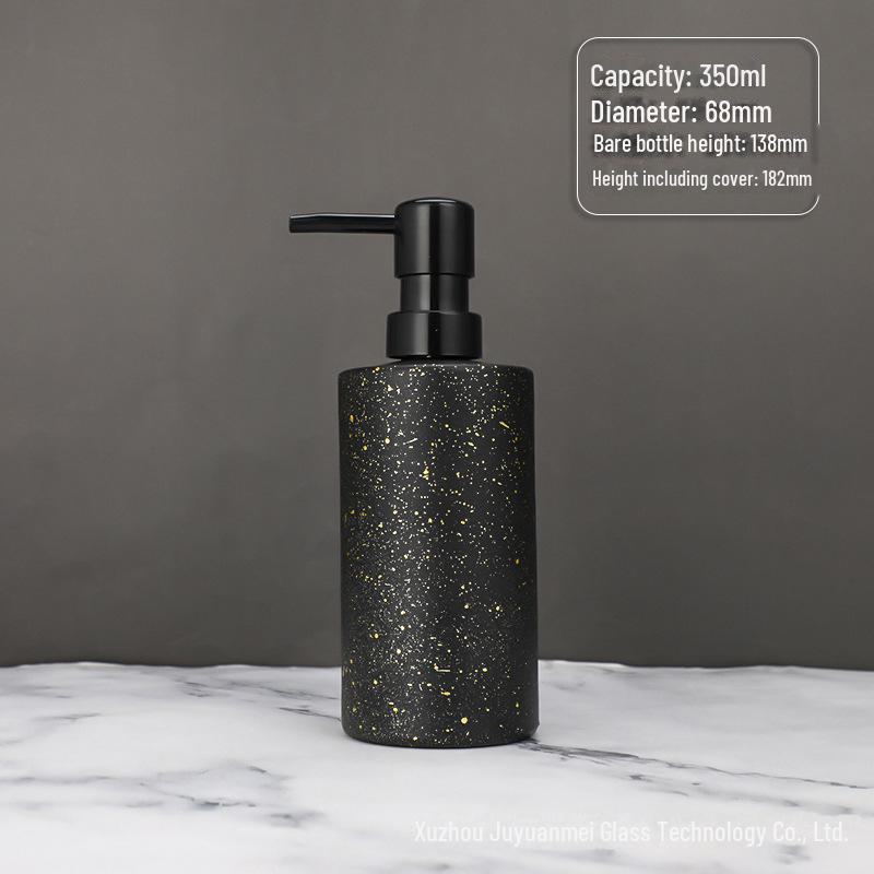 Стеклянный флакон для лосьона и мыла в скандинавском стиле для дома, дезинфицирующее средство для рук и гель для душа в отеле