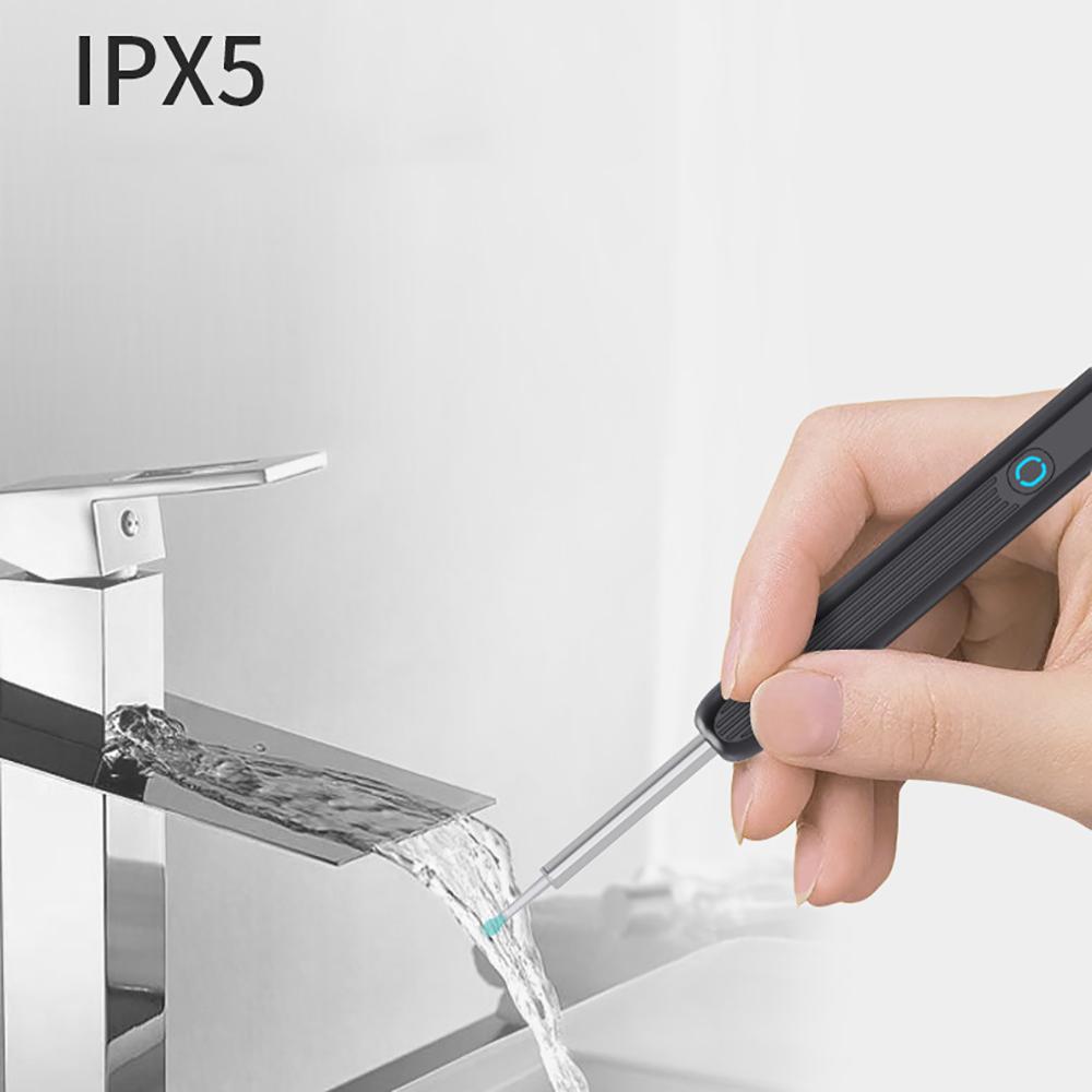 WiFi видимая ложка для удаления ушной серы USB HD загрузка отоскоп Очиститель Удаление