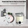 Swirl Pints for Ninja Ice Cream Maker Creami Containers Replacement for Soft Smoothie Maker Cup Reusable Cyclone Cups
