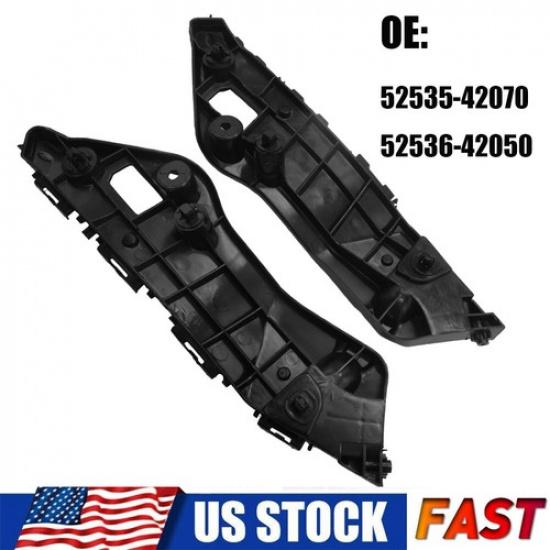 Front Bumper Brackets Retainer Side Support For Toyota RAV4 2013-2018 2Pcs