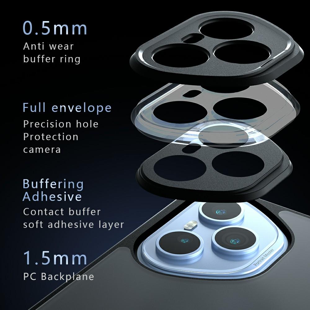 Для Honor 400 Pro 5G (Глобальный) Противоударный прозрачный чехол для телефона из ТПУ+ПК