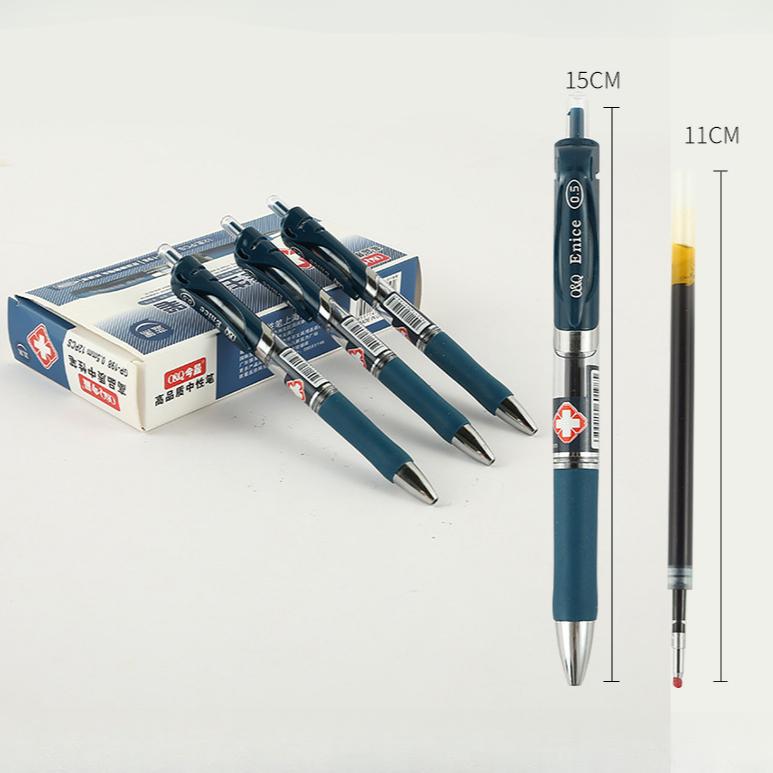Специальные гелевые ручки для доктора, медсестры, выдвижная гелевая ручка с нажимным механизмом, 0,5 мм, синие чернила, больничные принадлежности для клиник