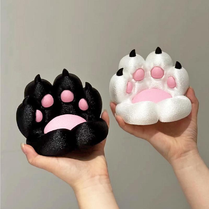 Милый держатель для телефона в виде кошачьей лапы: 3D-печатная, ударопрочная, противоударная, многофункциональная подставка для удобного просмотра сериалов.