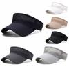 UV Protection Tennis Hat Breathable Empty Top Cap Golf Hiking Running Cap Outdoor Sport