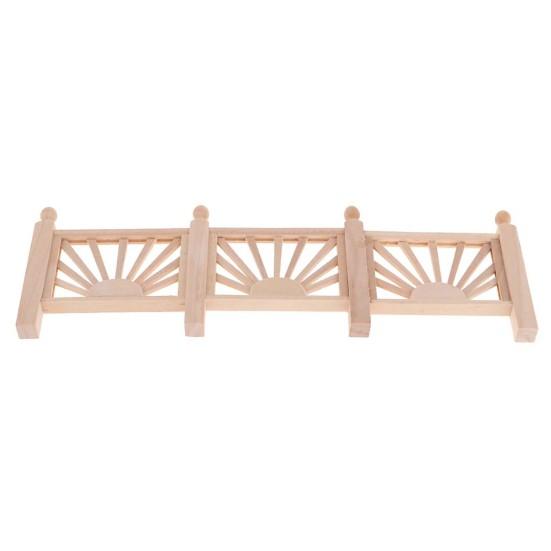 Красивая модель сцены с высокой имитацией в масштабе 1/12, мини-деревянное ограждение для ролевой игры