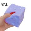 Cheese Squeezing Gadgets Blueberry Squeeze Toy, Stress Relief Block Sensory Slow Relieving Gadget Rising Cube Pinch Toy for Home Office Focus Aid