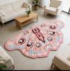 Alien Butterfly Rug Water Absorbent Cooling Sofa Floor Mat Easy Clean Living Room Home Decor Carpet