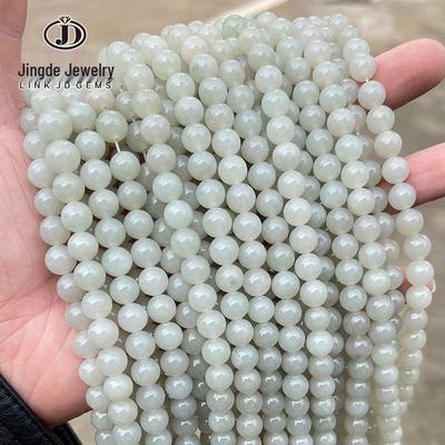 Jinde Jewelry Натуральный нефрит круглые бусины для ручной работы DIY аксессуары