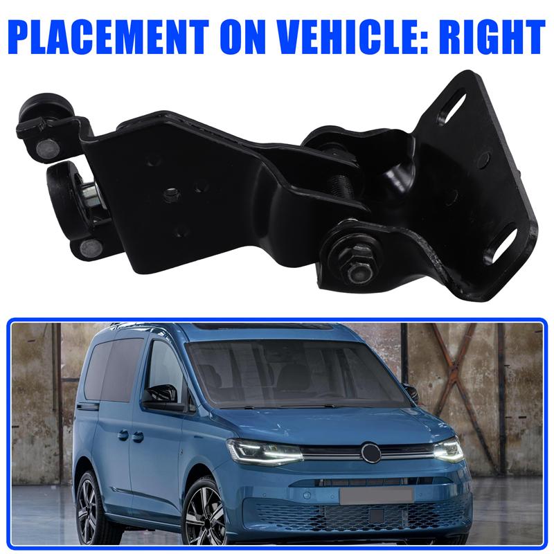 Центральный направляющий ролик для раздвижной двери VW Caddy 5V SB -2025- Замена центральной направляющей ролика раздвижной двери автомобиля