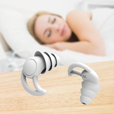 1 пара берушей звукоизоляционные мягкие силиконовые водонепроницаемые беруши для сна для плавания