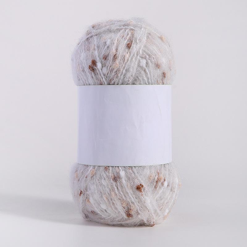 Цветная мохеровая флисовая пряжа ручной работы для шарфов, шапок, сумок, одежды и кукол