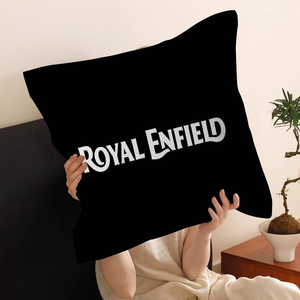 R-ROYALS E-ENFIELDS Чехол на подушку с логотипом Чехол на диванную подушку Декор для дома Детский подарок