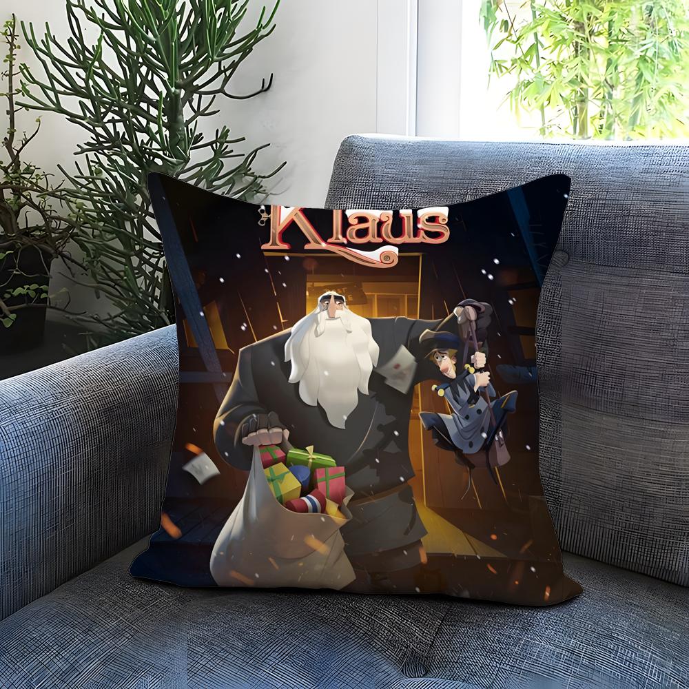 POPULAR Kklauss Cushion Cover Comfortable Reversible Pillow Cover Ideal for Car Sofa Bedroom & Beyond
