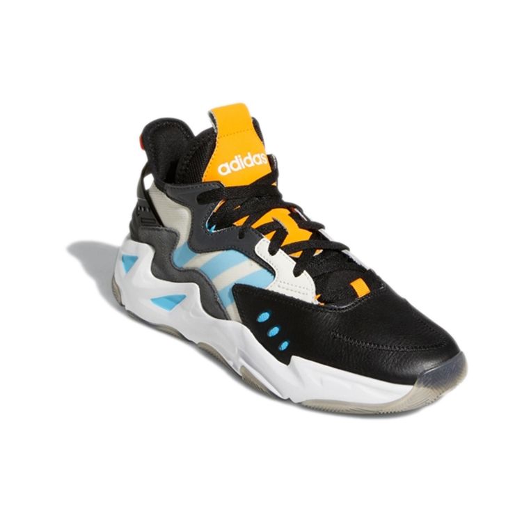 Adidas Neo Blazeon Тканевые Кроссовки с Круглым Носком на Шнуровке, Нескользящие, Прочные, Низкие, Повседневные, Мужские, Черные, Синие, GZ3913