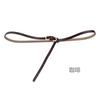 Four Seasons Available New Women'S Leather Thin Belt With No Hole Design Decorative Belt Waist Seal Dress Versatile Two Layer Leather Belt