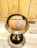 Vintage Brass Antique Marine Table Top Sphere Globe World Map Nautical Decor