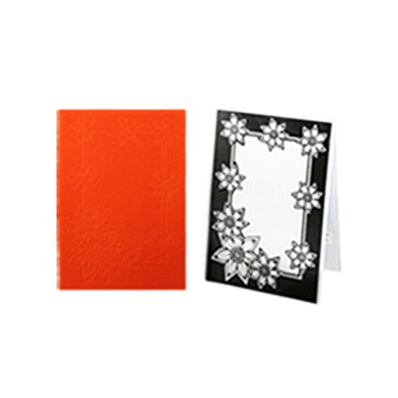 Цветочная рамка, пластиковые папки с тиснением, штампы, трафарет для DIY, скрапбукинг, альбом, шаблон карты, декор, художественное растение