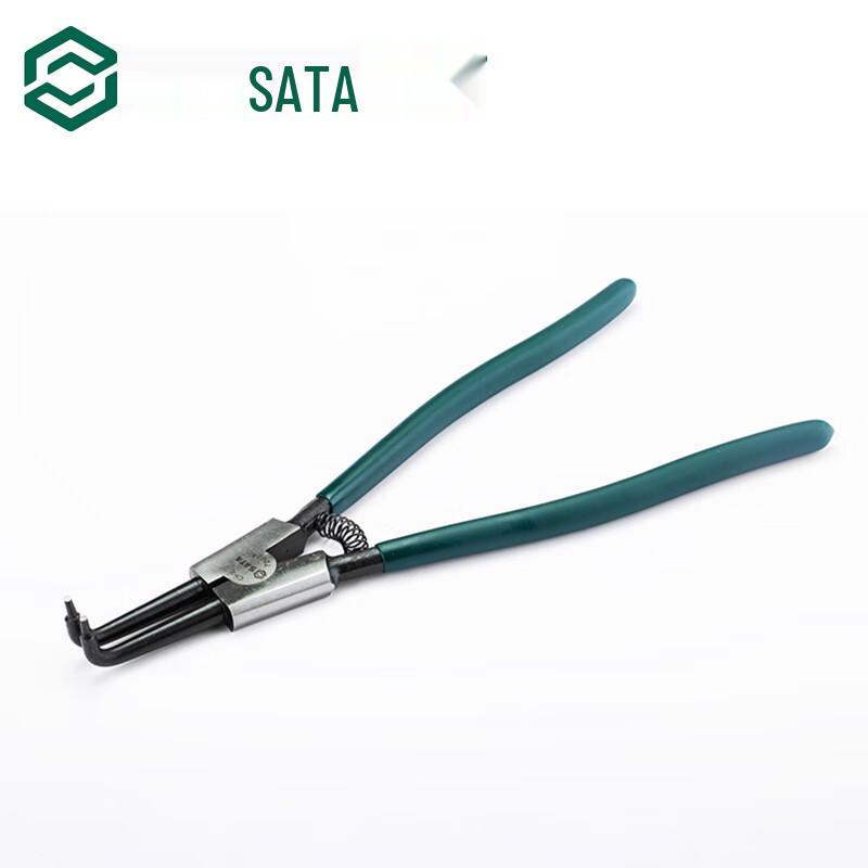 SATA 72024 Немецкий стиль Изогнутые внешние стопорные кольца Плоскогубцы