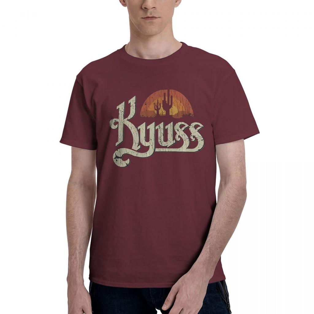 Kyuss Закат 1987 100% Хлопок Повседневная Дышащая Удобная Тоторо Новые Подарки И Футболки Мужские Подарки