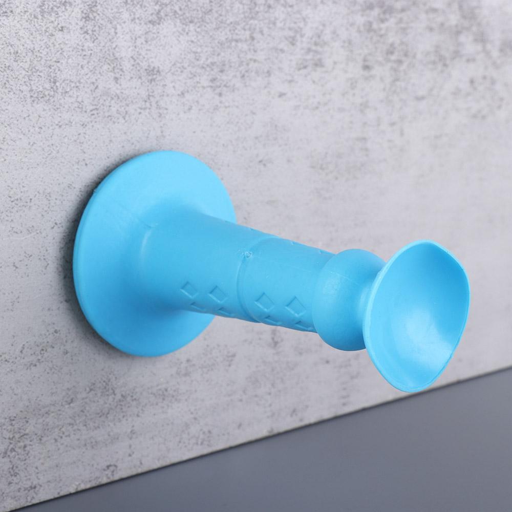 Клейкая дверная пряжка Скрытый силиконовый бампер Дверная присоска Дверной держатель Настенный протектор Дверной стопор